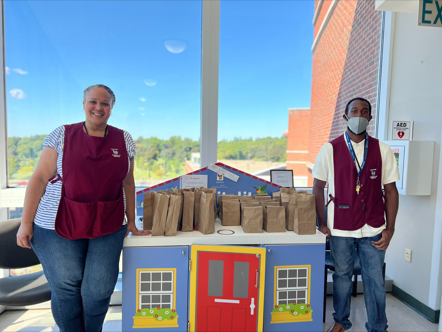 Hospitality Carts Volunteers